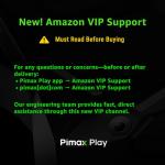 Pimax Crystal Super VR Headset Partial Payment Version –50 PPD & 3840x3840 per Eye, Ultra-Sharp Image, 127° Wide Field of View, Ideal for Flight/Racing sim & VR Games, Connected with PC by Wire.