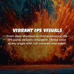 AOC 27G4H 27 inch Gaming Monitor, Full HD 1920x1080, IPS Panel, 200Hz 0.3ms MPRT, G-sync Compatible, 1x HDMI 2.0, 1x Display Port, HDR, Height Adjustable, sRGB 120.3%, 3-Year Zero-Bright-Dot