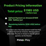 Pimax Crystal Super VR Headset Partial Payment Version –50 PPD & 3840x3840 per Eye, Ultra-Sharp Image, 127° Wide Field of View, Ideal for Flight/Racing sim & VR Games, Connected with PC by Wire.