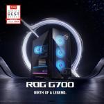 ASUS ROG G700 (2026) Gaming Desktop PC, Intel® Core™ Ultra 7 265KF Processor, NVIDIA® GeForce RTX™ 5070, 1TB M.2 NVMe™ PCIe® 4 SSD, 32GB DDR5 RAM, Windows 11 Home, G700TF-AB776