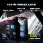 ASUS ROG G700 (2026) Gaming Desktop PC, Intel® Core™ Ultra 7 265KF Processor, NVIDIA® GeForce RTX™ 5070, 1TB M.2 NVMe™ PCIe® 4 SSD, 32GB DDR5 RAM, Windows 11 Home, G700TF-AB776