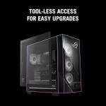 ASUS ROG G700 (2026) Gaming Desktop PC, Intel® Core™ Ultra 7 265KF Processor, NVIDIA® GeForce RTX™ 5070, 1TB M.2 NVMe™ PCIe® 4 SSD, 32GB DDR5 RAM, Windows 11 Home, G700TF-AB776