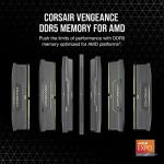 CORSAIR Vengeance DDR5 32GB (2x16GB) DDR5 6000MHz CL36 AMD EXPO Intel XMP iCUE Compatible Computer Memory – Gray (CMK32GX5M2E6000Z36)