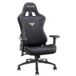 VENTUVIBE Gaming Chair 4D Adjustable Armrests - 170° Reclining & 320lb Capacity, High Back Ergonomic Computer Chair with Lumbar Support, Fabric Office Chair for Adults (Black)