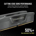 CORSAIR Vengeance DDR5 32GB (2x16GB) DDR5 6000MHz CL36 AMD EXPO Intel XMP iCUE Compatible Computer Memory – Gray (CMK32GX5M2E6000Z36)