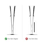 Skin Sticker for PS5 Slim Digital, Full Set Protective Vinyl Decal Cover Wrap for Game Console and Controller (Pink Spot)