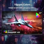 KTC 27 Inch 4K Gaming Monitor, UHD 160Hz/144Hz 1ms Fast IPS Monitor, Freesync/G-Sync, HDR400, 132% sRGB, HDMI DisplayPort, VESA, Tilt/Height/Pivot Adjustable, H27P22S