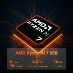 HP Omen 16 RTX 5060 Gaming Laptop, 16" FHD+ 165Hz, AMD Ryzen AI 7 350, 32GB DDR5 RAM, 1TB SSD, RGB Backlit KB, Low Blue Light, Bundle with Thunderobot 7 in-1 USB-C Hub, Black, Win 11 Home