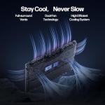 HP Omen 16 RTX 5060 Gaming Laptop, 16" FHD+ 165Hz, AMD Ryzen AI 7 350, 32GB DDR5 RAM, 1TB SSD, RGB Backlit KB, Low Blue Light, Bundle with Thunderobot 7 in-1 USB-C Hub, Black, Win 11 Home