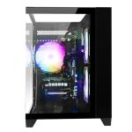 WIWB Gaming Desktop PC – GeForce RTX 3050 8GB, Ryzen 5 5500, 16GB DDR4 RAM, 512GB NVMe SSD, Prebuilt Computer Tower PC for Gaming, Streaming, Editing, Home & Office