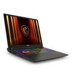 msi Vector 16 HX AI 16" 2560x1600 240Hz Display Gaming Laptop, AMD Ryzen 9 8940HX (16 Cores, 2.4-5.3 GHz), NVIDIA RTX 5070 Ti 12GB GDDR7, 32GB RAM, 1TB NVMe SSD, Windows 11 Pro
