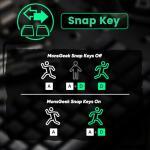 MONSGEEK FUN60 Pro Rapid Trigger Gaming Keyboard 16k Scan Rate SP Magnetic Switch HE Keyboard Wired 60% Black Shine-Through (Glare Magnetic Switch)