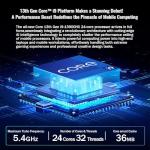 suevery Gaming PC | Core 13th I9 13900HX(24Cores 32Threads Up to 5.4G) RTX 5060 8G GPU | DDR5 32G RAM | Nvme 1TB SSD | Prebuilt Desktop Computer White WiFi