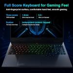 Thunderobot Radiant 16 5060 Gaming Laptop, 16" QHD+ 300Hz 2.5K Display, Core i7-14650HX, NVIDIA GeForce RTX 5060, 16GB DDR5 RAM, 512GB SSD, RGB Backlit Keyboard, Wi-Fi 6, Win11 Home