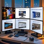 Xynsviu Radeon R7 350 4G Graphics Card, with 6 HDMI Monitor Graphics Card,Computer PC GPU GDDR5 128 Bit DirectX 12 PCI Express X16 3.0, 6 Port Video Cards (AMD R7 350 4G 6HDMI)