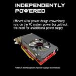 Xynsviu Radeon R7 350 4G Graphics Card, with 6 HDMI Monitor Graphics Card,Computer PC GPU GDDR5 128 Bit DirectX 12 PCI Express X16 3.0, 6 Port Video Cards (AMD R7 350 4G 6HDMI)