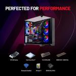 Skytech Gaming O11 Vision Gaming PC, AMD Ryzen 7 7800X3D 4.2GHz, NVIDIA RTX 5060 Ti 16GB, 1TB Gen4 NVMe SSD, 32GB DDR5 RAM 5600, 650W Gold PSU, 360 ARGB AIO, Wi-Fi, Win 11, Desktop