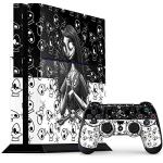 Skinit Decal Gaming Skin Compatible with PS4 Console and Controller Bundle - Officially Licensed Disney The Nightmare Before Christmas Sally Art Design