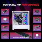 Skytech Gaming Archangel 5 Gaming PC, Intel i7 14700F 2.1GHz, NVIDIA RTX 5060 Ti 16GB, 1TB Gen4 NVMe SSD, 32GB DDR5 RAM 6000, 750W Gold PSU, 360 ARGB AIO, Wi-Fi, Win 11, Desktop