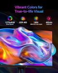 KTC 24 Inch Gaming Monitor 180Hz - 2K 1440P Computer Monitors, Fast IPS Monitor with HDR 400, Adaptive Sync, Up to 185Hz, HDMI 2.0 & Display Port 1.4, Height Adjustable, Vesa Mount, H24T7