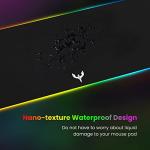 Extra Large RGB Gaming Mouse Pad with LED Lighting