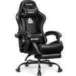 N-GEN Gaming Chair with Footrest and Lumbar Support