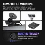 Elgato Facecam MK.2 – Premium Full HD Webcam for Streaming, Gaming, Video Calls, Recording, HDR Enabled, Sony Sensor, PTZ Control – works with OBS, Zoom, Teams, and more, for PC/Mac