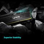 Patriot Viper 3 DDR3 RAM 16GB (2X8GB) 1600MHz CL10 1.5v UDIMM Desktop Gaming Memory Kit Compatible with XMP - PV316G160C0K