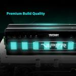 Patriot Viper 3 DDR3 RAM 16GB (2X8GB) 1600MHz CL10 1.5v UDIMM Desktop Gaming Memory Kit Compatible with XMP - PV316G160C0K