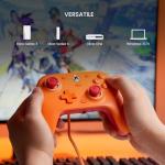 GameSir G7 SE Wired Controller for Xbox Series X|S, Xbox One & Windows 10/11, Plug and Play Gaming Gamepad with Hall Effect Joysticks/Hall Trigger, 3.5mm Audio Jack (Orange)