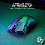 Razer DeathAdder V2 X HyperSpeed: Award-Winning Ergonomic Design - Ultra-Fast Wireless - 235hr Battery Life - 7 Programmable Buttons - Gen 2 Mechanical Switches - 5G 14K DPI Optical Sensor