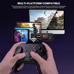 arVin Game Controller for iPhone/iOS/Android/PC/Steam Deck with Phone Holder, Turbo, Wireless Gamepad Joystick for iPhone 15/14/13/iPad/MacBook/Samsung Galaxy/Tablet, Call of Duty, Apex -Direct Play