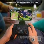 arVin Game Controller for iPhone/iOS/Android/PC/Steam Deck with Phone Holder, Turbo, Wireless Gamepad Joystick for iPhone 15/14/13/iPad/MacBook/Samsung Galaxy/Tablet, Call of Duty, Apex -Direct Play