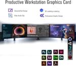 SRhonyra RX 590 GME 8GB GDDR5 Graphics Card for Gaming PC Video Card 2304SP 256-Bit PCIe 3.0 x16 6-Pin Connector Desktop Computer Gaming GPU with HDMI, DisplayPort & DVI Ports (White Edition)