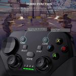 arVin Game Controller for iPhone/iOS/Android/PC/Steam Deck with Phone Holder, Turbo, Wireless Gamepad Joystick for iPhone 15/14/13/iPad/MacBook/Samsung Galaxy/Tablet, Call of Duty, Apex -Direct Play