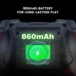 GameSir Cyclone 2 Wireless Controller - 1000Hz Polling Rate, TMR Joysticks, Hall/Micro 2-in-1 Triggers for PC/Switch/Switch 2/Android/iOS, PC Gaming Controller with Charging Dock (Black)