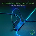 Razer Firefly Hard V2 RGB Gaming Mouse Pad: Customizable Chroma Lighting, Built-in Cable Management, Balanced Control & Speed, Non-Slip Rubber Base