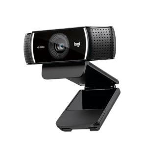 Logitech C922x HD Pro PC Webcam, Full HD 1080p/30fps or 720p/60fps Video, HD Light Correction, Works with Microsoft Teams, Google Meet, Zoom, Nintendo Switch 2’s new GameChat mode, Mac/Tablet- Black