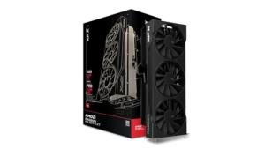 XFX Swift AMD Radeon RX 9070XT Triple Fan Gaming Edition with 16GB GDDR6 HDMI 3xDP, AMD RDNA 4 RX-97TSWF3BA