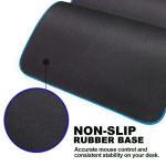 Extended RGB Gaming Mouse Pad, Extra Large Gaming Mouse Mat for Gamer, Waterproof Office Desktop Mat with 10 Lighting Mode, for PC Computer RGB Keyboard Mouse - 31.5'' x 15" x 4mm(Map)