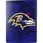 Skinit Decal Gaming Skin Compatible with PS5 Console - Officially Licensed NFL Baltimore Ravens Double Vision Design