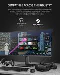 HP Reverb G2 VR Headset With Controller, Adjustable Lenses & Speakers from Valve, 2160 x 2160 LCD Panels, For Gaming, Ergonomic Design, 4 Cameras, Compatible With SteamVR & Windows Mixed Reality