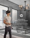 HP Reverb G2 VR Headset With Controller, Adjustable Lenses & Speakers from Valve, 2160 x 2160 LCD Panels, For Gaming, Ergonomic Design, 4 Cameras, Compatible With SteamVR & Windows Mixed Reality