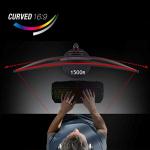 acer Nitro 27" Full HD 1920 x 1080 1500R Curve PC Gaming Monitor | AMD FreeSync Premium | 165Hz Refresh | 1ms (VRB) | ZeroFrame Design | 1 x Display Port 1.4 & 2 x HDMI 2.0 Ports ED270R Mbmiiphx