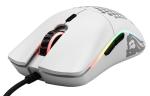 Glorious Model O Wired Gaming Mouse 67g Superlight Honeycomb Design, RGB, Pixart 3360 Sensor, Omron Switches, Ambidextrous - Matte White