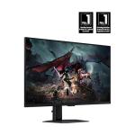 SAMSUNG 32-Inch Odyssey G50D Series QHD Fast IPS G-Sync Compatible Gaming Monitor, 1ms, VESA DisplayHDR 400, 180Hz, AMD FreeSync, Adjustable Stand, Eye Saver Mode, LS32DG502ENXZA, 2024