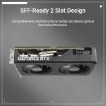 ASUS Dual GeForce RTX™ 5050 8GB GDDR6 (PCIe 5.0, 8GB GDDR6, DLSS 4, HDMI 2.1b, DisplayPort 2.1b, 2-Slot, Axial-tech Fan Design, 0dB Technology, Dual BIOS and More)