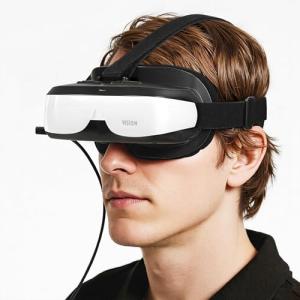 VISIONhmd Bigeyes H3 Personal Mobile Movie Cinema,HDMI Input,Built in Battery,Connect to Various Multimedia Signal Source Devices. Video Display Glasses,Headset, Goggles,Monitor,HMD