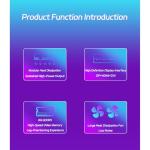 MOUGOL AMD Radeon RX 580 8GB Video Graphics Card with 256 Bit GDDR5 PCI Express x 16 3.0 Equipped with Freeze Dual Fans for Working Gaming GPU