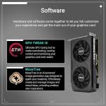 ASUS Dual GeForce RTX™ 5050 8GB GDDR6 (PCIe 5.0, 8GB GDDR6, DLSS 4, HDMI 2.1b, DisplayPort 2.1b, 2-Slot, Axial-tech Fan Design, 0dB Technology, Dual BIOS and More)